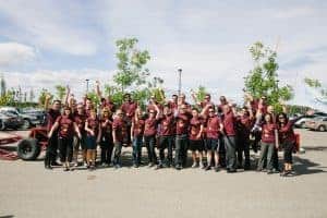 Vista's BIG BIKE team. Photo credit Shaun Robinson