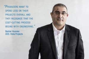 An interview with Vista Projects CEO, Bashar Hussien, was published in Energy Processing magazine. 