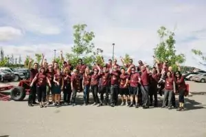 Vista's BIG BIKE team. Photo credit Shaun Robinson