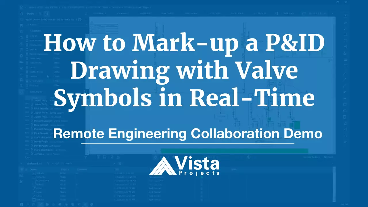 How to Mark-up a P&ID Drawing with Valve Symbols in Real-Time