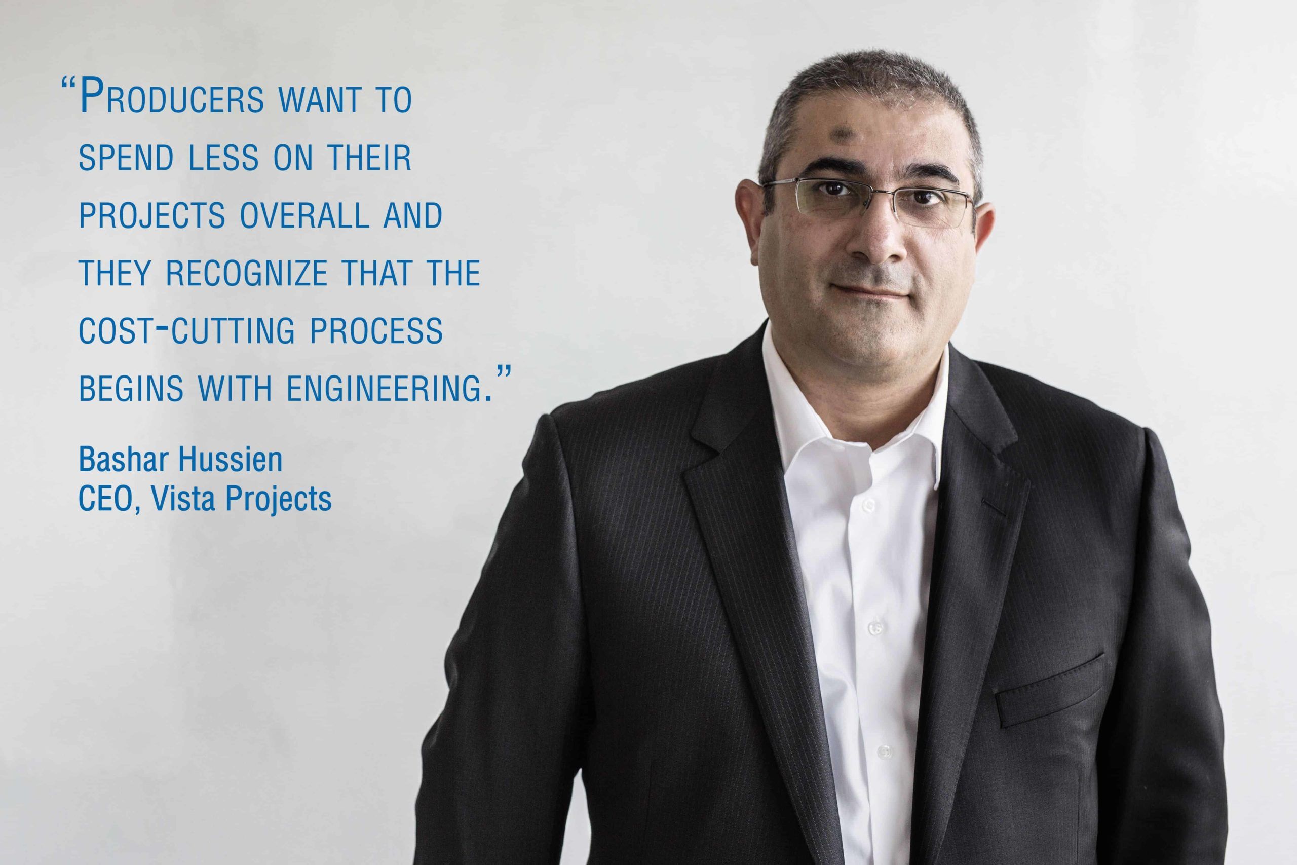 An interview with Vista Projects CEO, Bashar Hussien, was published in Energy Processing magazine.