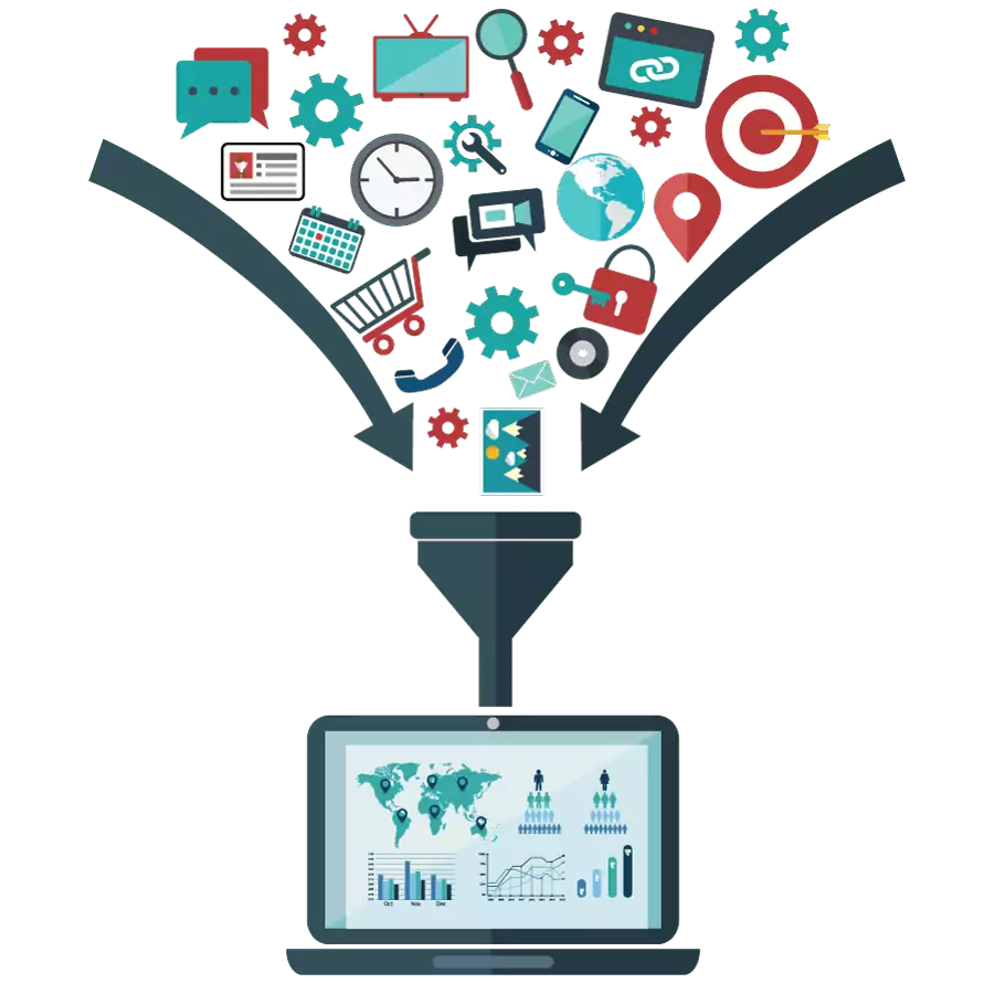 data funnel